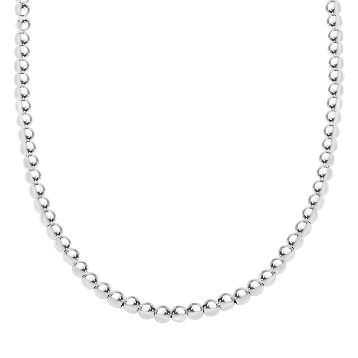 Italian La Bella Sterling Silver Necklace (20 Inches) (14.79 g) image number 2