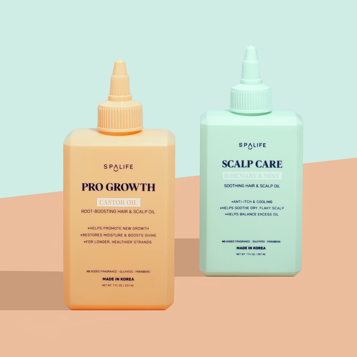 SpaLife Beauty  Pro-Growth & Scalp Care Oils Duo image number 1