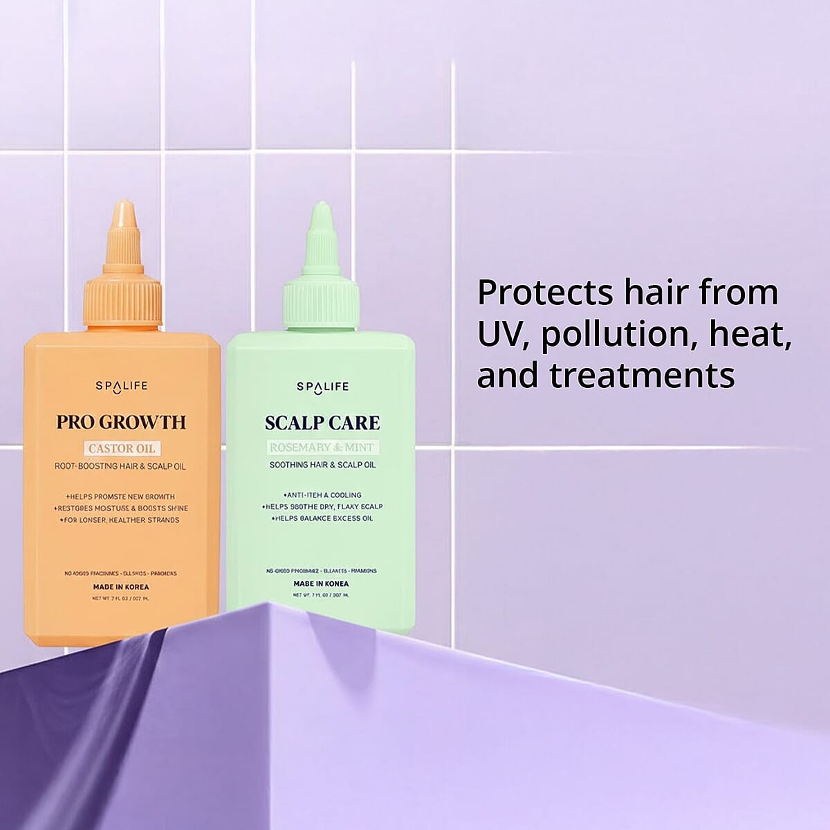 SpaLife Beauty Pro-Growth & Scalp Care Oils Duo image number 3