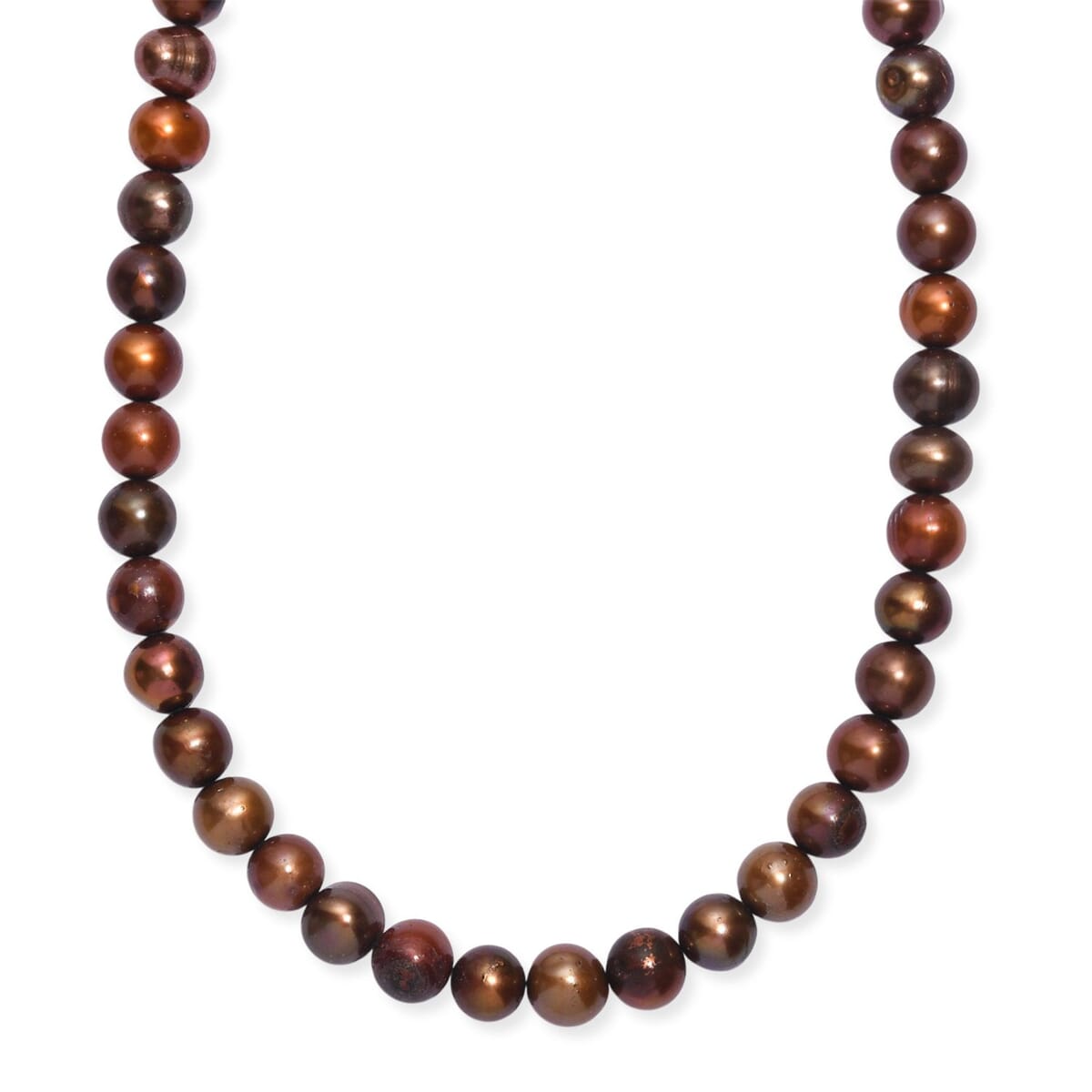 Bronze Dyed Pearl Endless Necklace (28 Inches) image number 0