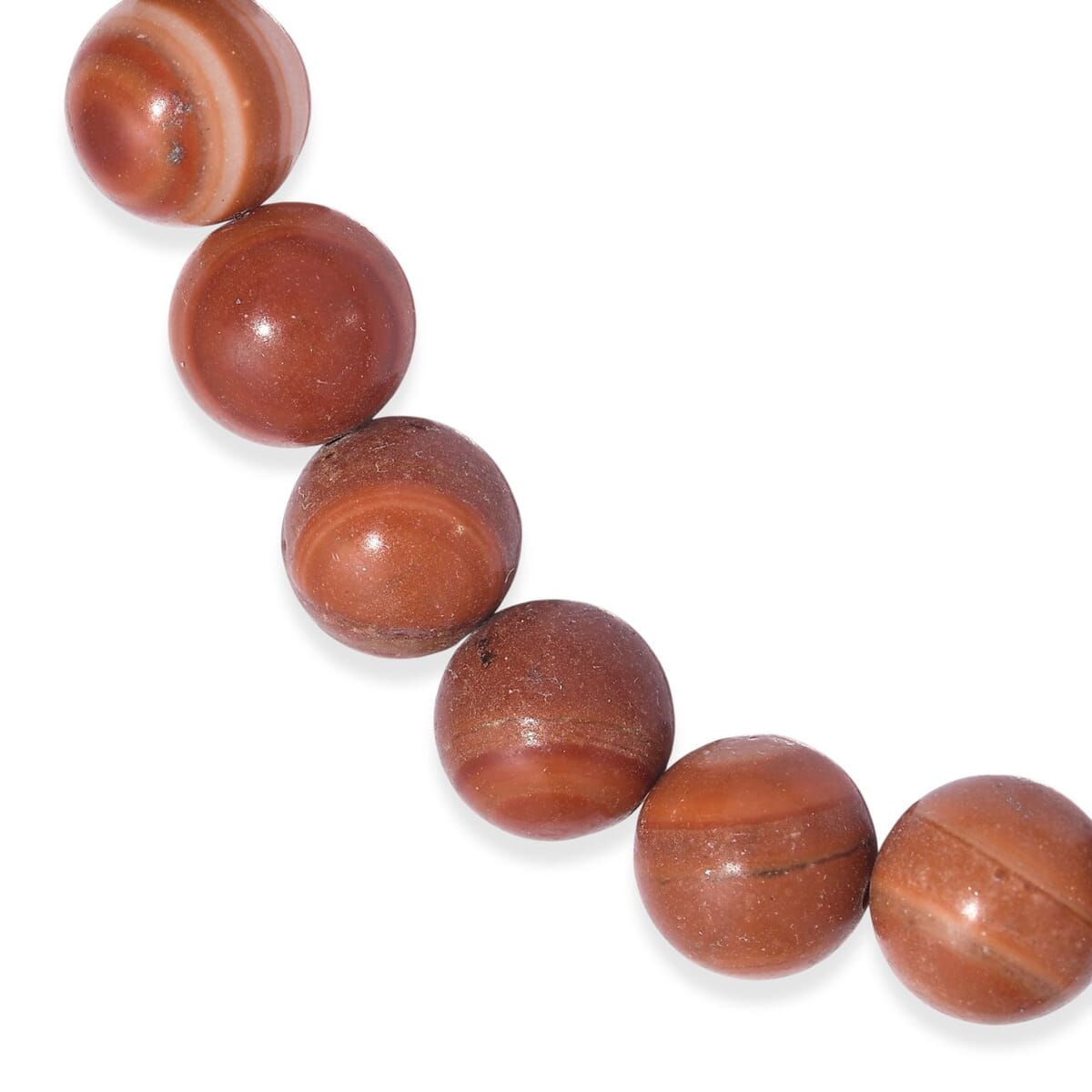 Red Jasper 150.00 ctw Beaded Stretch Bracelet image number 4