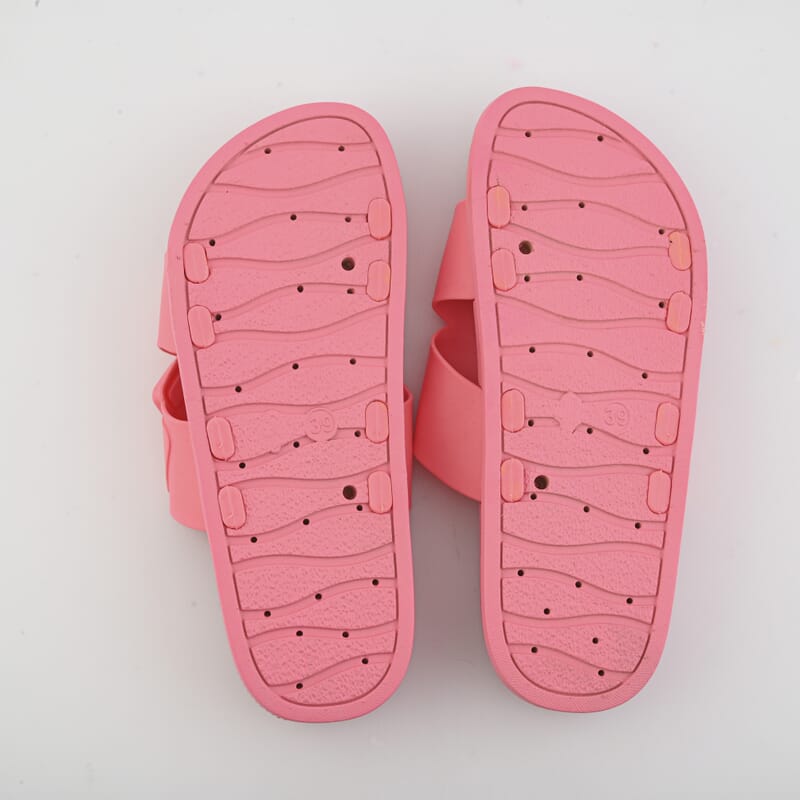 Women's Pink Cross Strap Sandal-S