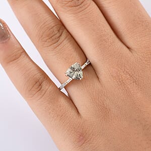 Certified & Appraised Luxoro AAA Turkizite and G-H I2 Diamond 2.20 ctw Ring in 14K Yellow Gold (Size 10.0)