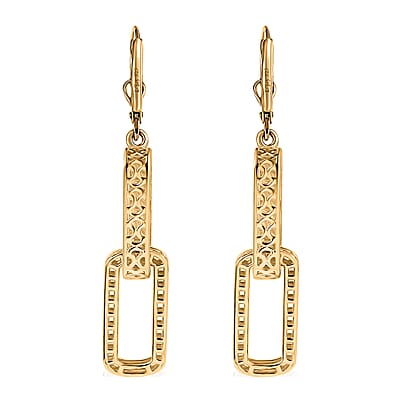 D'Joy Passport to Turkey Fancy Earrings in 18K Vermeil YG Over Sterling Silver 5 Grams