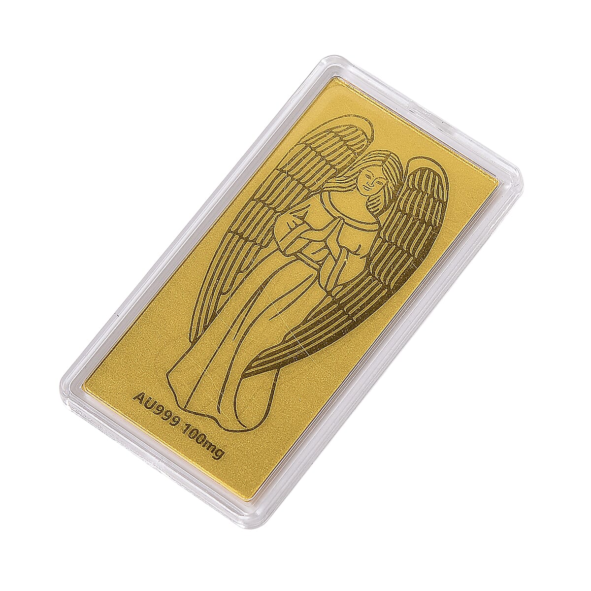 Doorbuster 24K Golden Guardian Angel Emboss Sheet 55x30mm 100mg image number 2