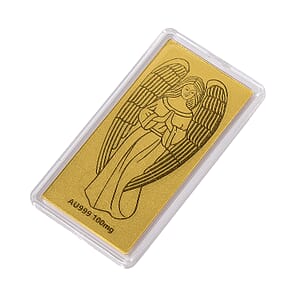 Doorbuster 24K Golden Guardian Angel Emboss Sheet 55x30mm 100mg