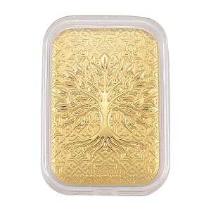 Doorbuster 24K Golden Tree of Life Emboss Sheet 31x45.5mm 10mg
