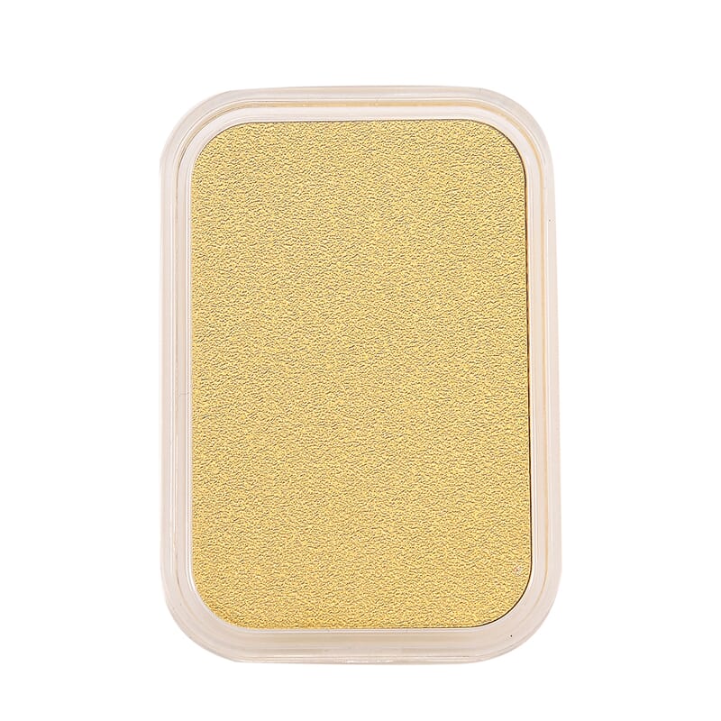 Faith Cross 24k Gold Embossed Sheet 10mg