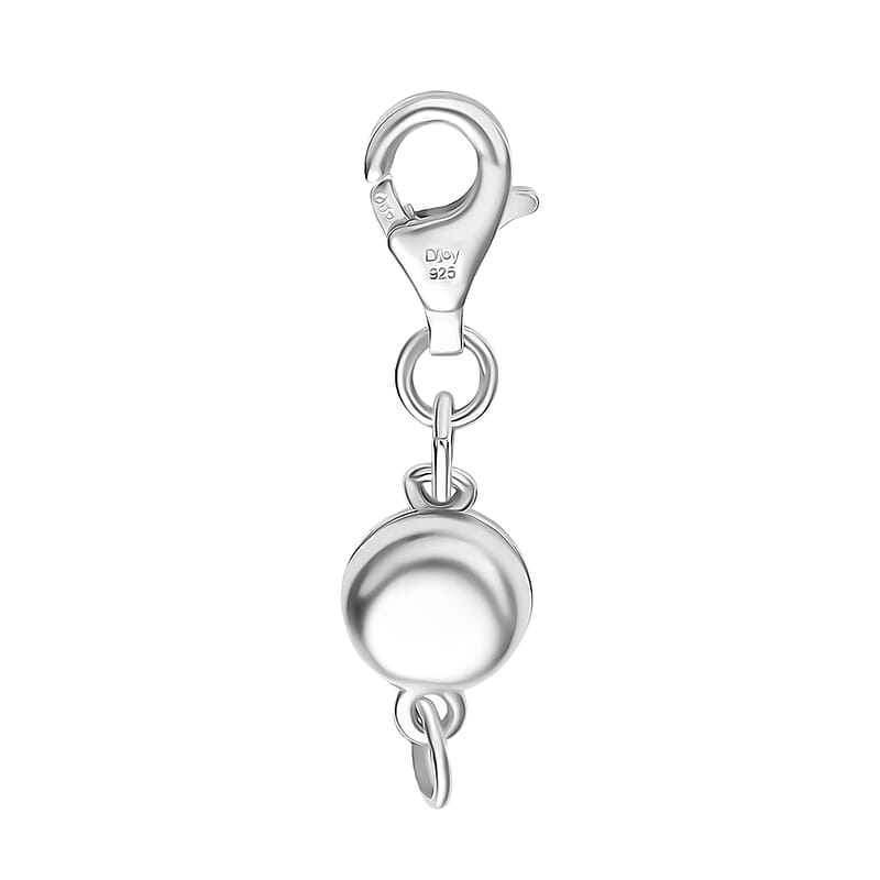D'Joy Sterling Silver Magnetic Lock with Lobster Lock 1.92 Grams