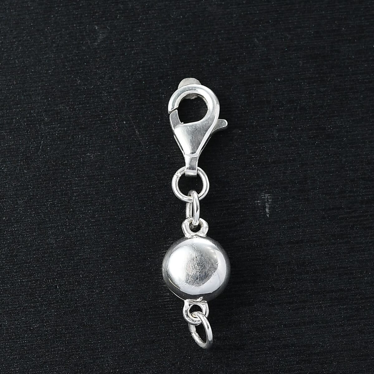 D'Joy Sterling Silver Magnetic Lock with Lobster Lock 1.92 Grams image number 1