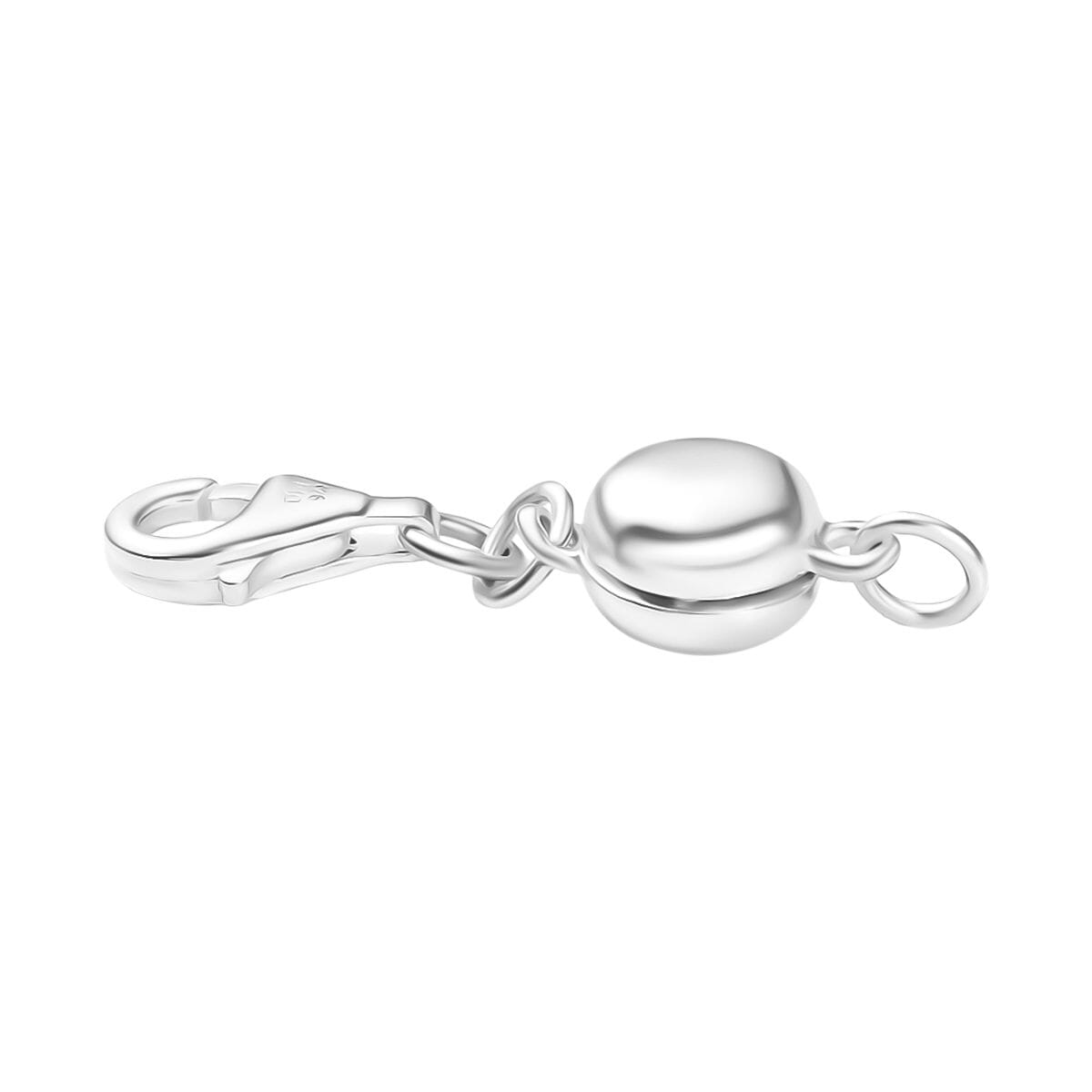 D'Joy Sterling Silver Magnetic Lock with Lobster Lock 1.92 Grams image number 2