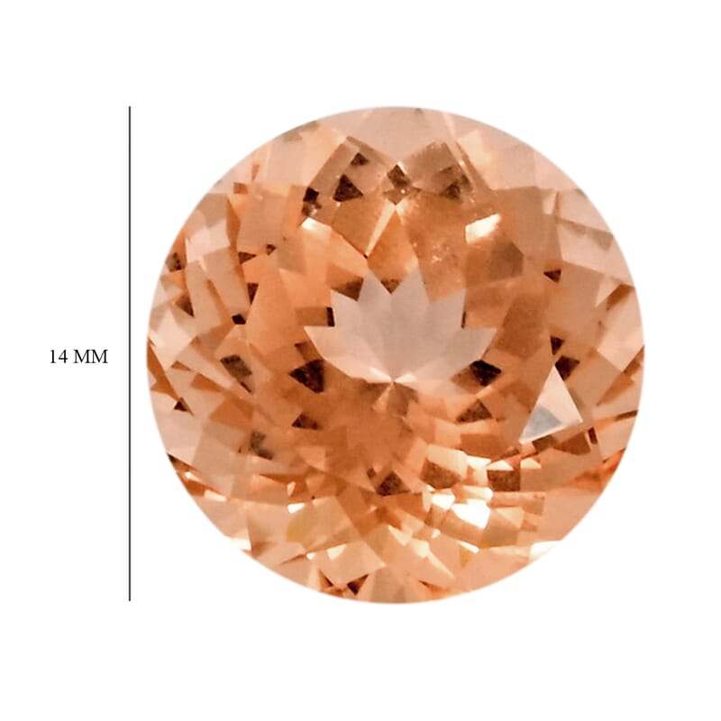 Certified and Appraised AAAA Marropino Morganite (Rnd Free Size) 9.00 ctw
