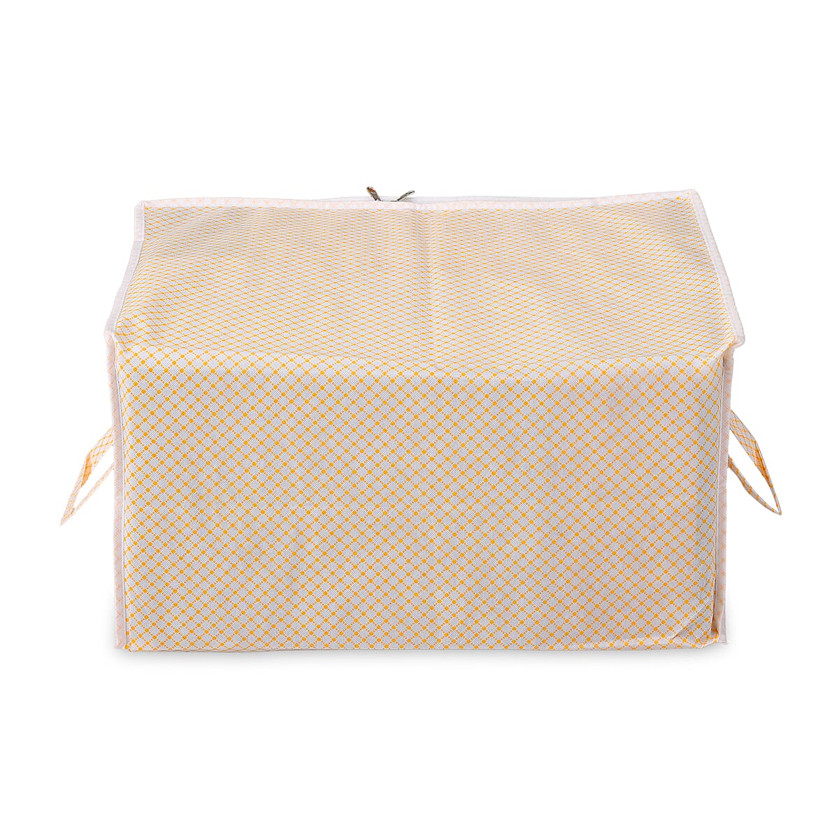 Set of 3 Black Non-Woven Fabric Storage Bag with Clear Window image number 2
