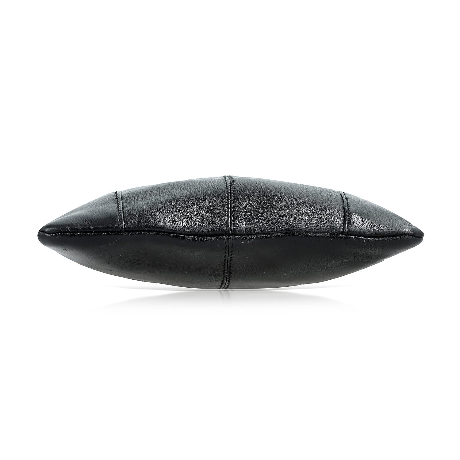 Tamsy Black Genuine Leather Crossbody Bag