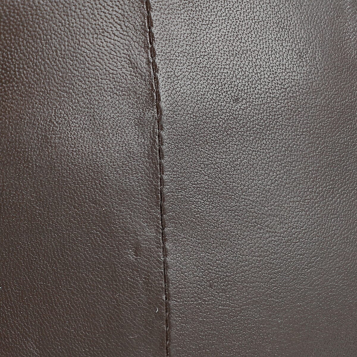 Tamsy Brown Genuine Leather Crossbody Bag  with 3 Front Zippers  image number 8