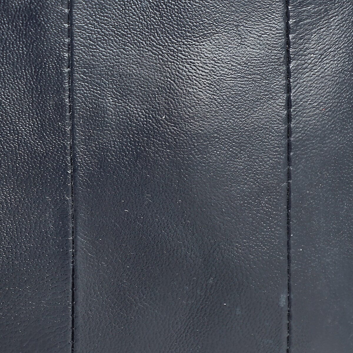 Tamsy Navy Genuine Leather Crossbody Bag  with 3 Front Zippers  image number 6