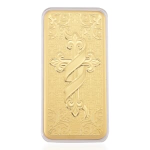 24K Gold Promise of Faith Emboss Sheet (156x76.4mm) 0.10 Grams