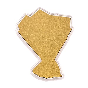 Doorbuster 24K Golden Forever Rose Bouquet Emboss Sheet with Book Packaging 10mg