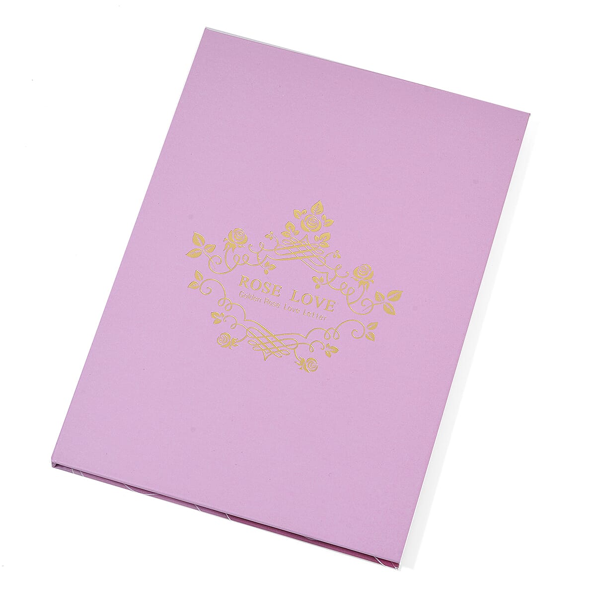 Doorbuster 24K Golden Forever Rose Bouquet Emboss Sheet with Book Packaging 10mg image number 6