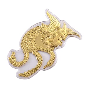 Doorbuster 24K Golden Phoenix Emboss Sheet  with Book Packaging  4.5x2.5 inches (20 mg)