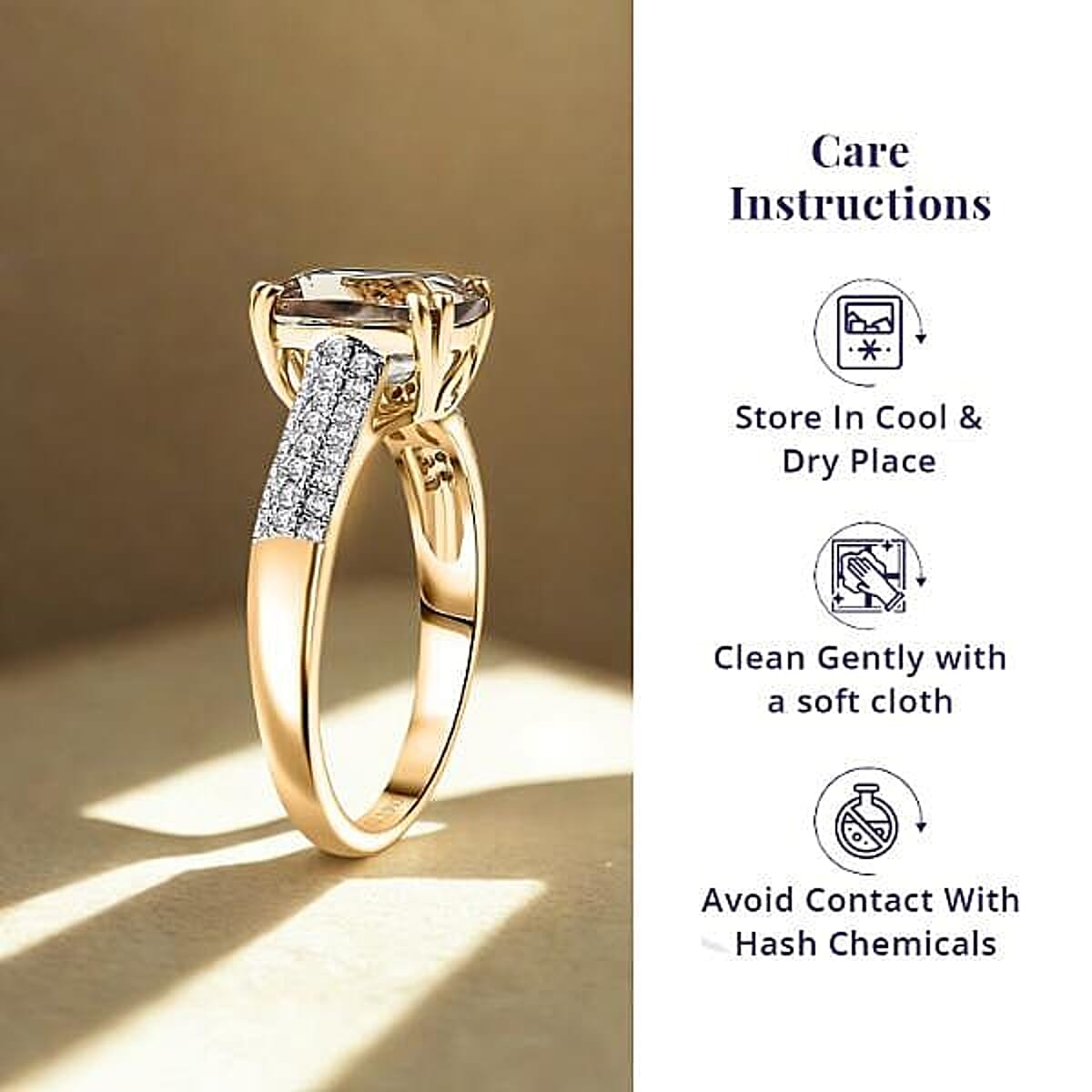 Certified & Appraised Luxoro AAA Turkizite and G-H I2 Diamond 2.75 ctw Ring in 14K Yellow Gold (Size 10.0) image number 4