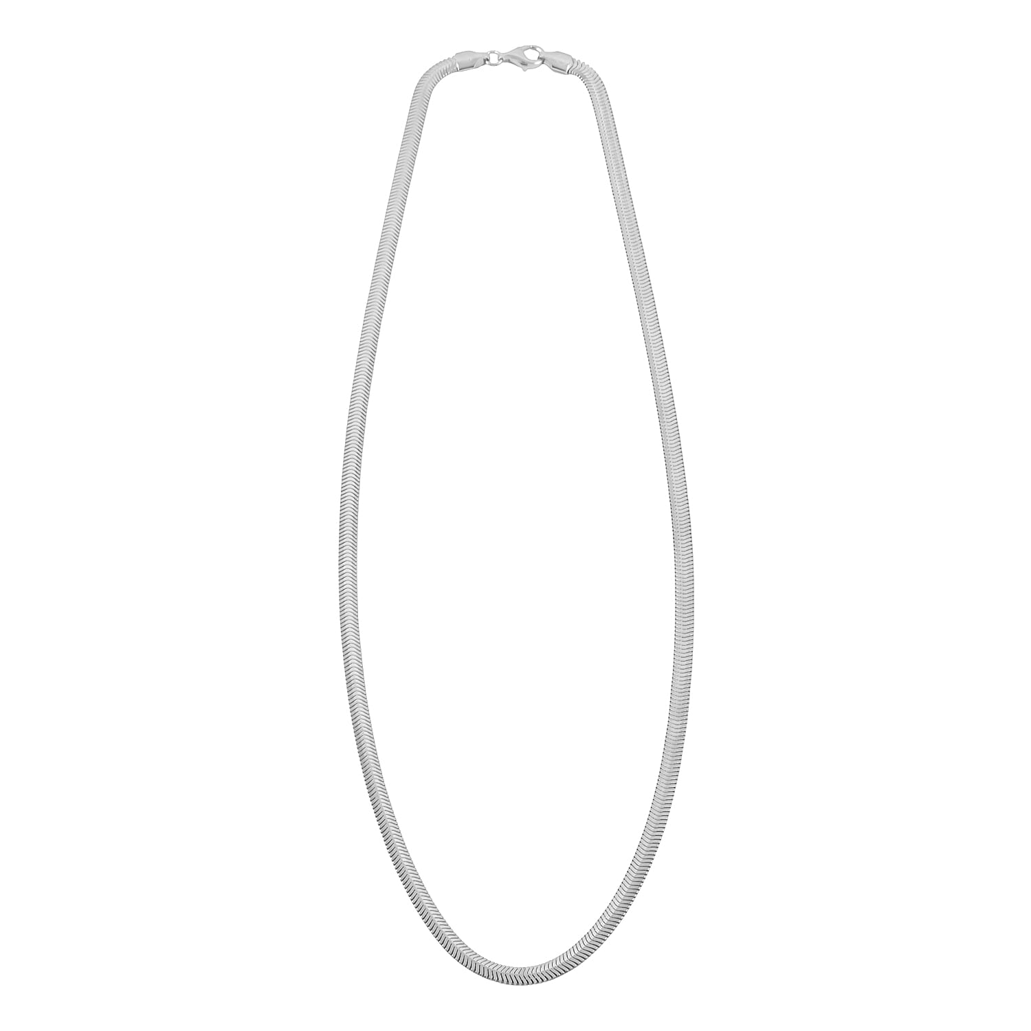 Sterling Silver 2mm Snake Chain Necklace 22 Inches 8.40 Grams