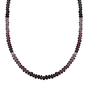 Luxoro AAA Multi Spinel 72.00 ctw Beaded Necklace in 14K Yellow Gold 18 Inches