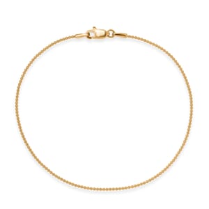 Minimalistic Ball Chain Bracelet in 22K Yellow Gold (7.25 In) 1.75 Grams