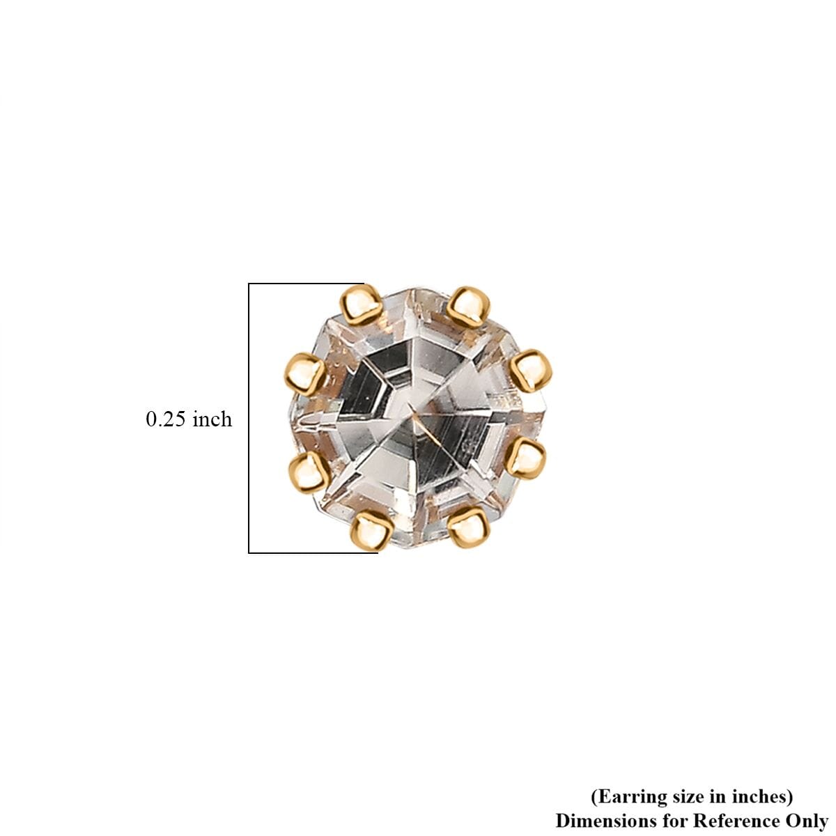 AAA Turkizite 1.25 ctw Infinity Earring in 18K Vermeil Yellow Gold Over Sterling Silver image number 4