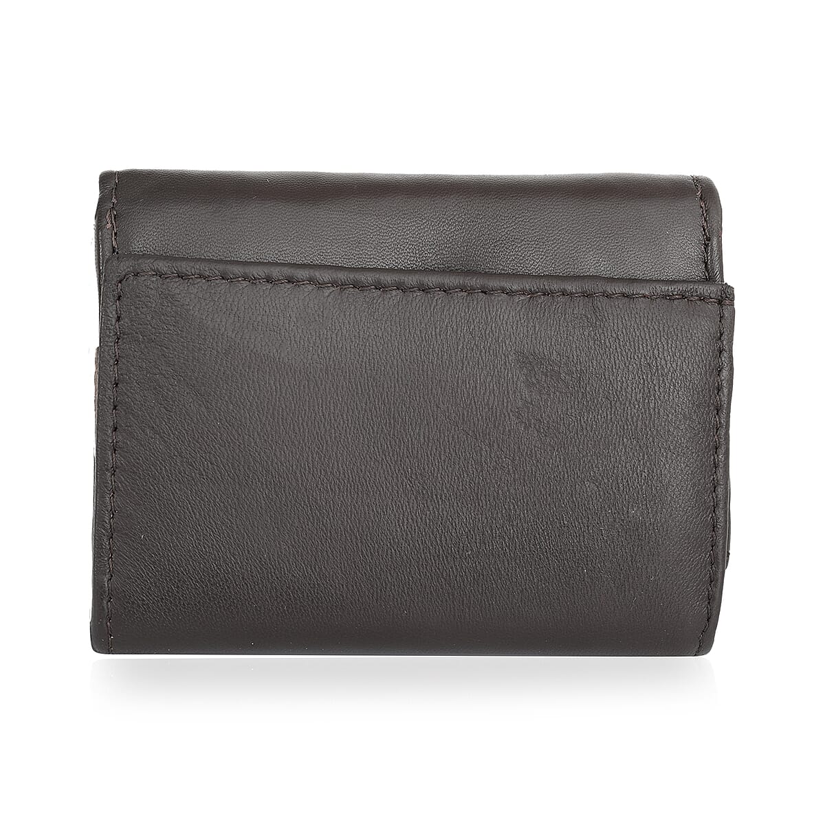 Livmore Brown 100% Genuine Leather RFID Wallet image number 0