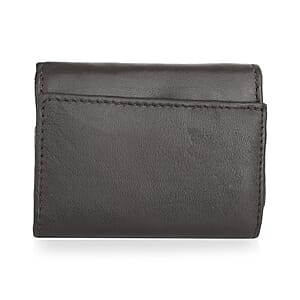 Livmore Brown 100% Genuine Leather RFID Wallet