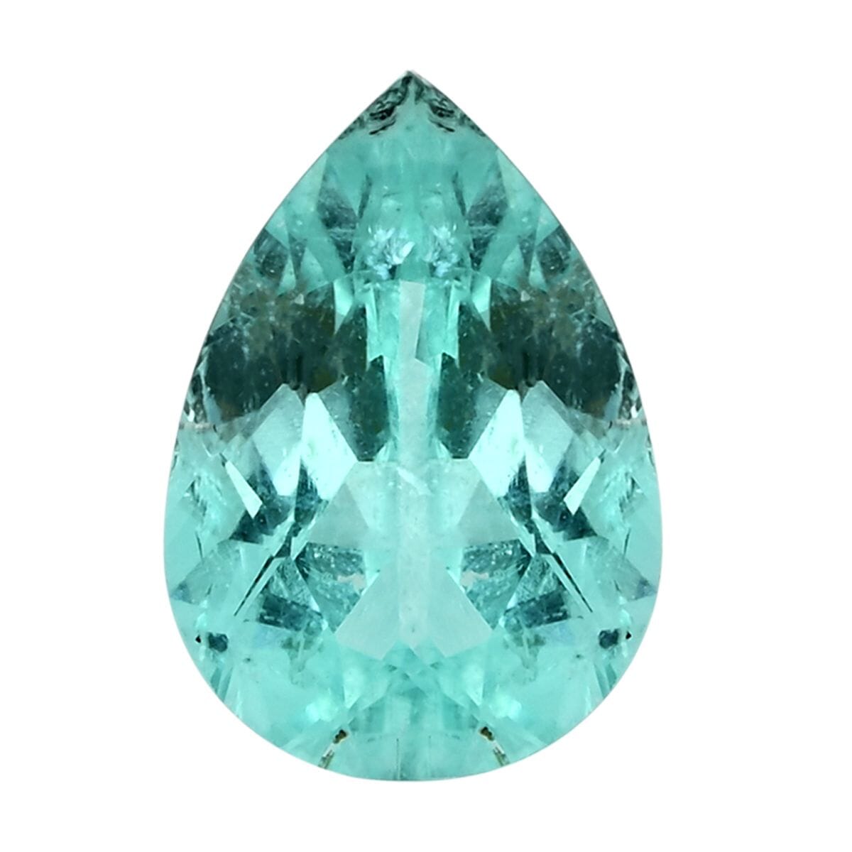 AAAA Paraiba Tourmaline (Pear Free Size) 1.50 ctw image number 0