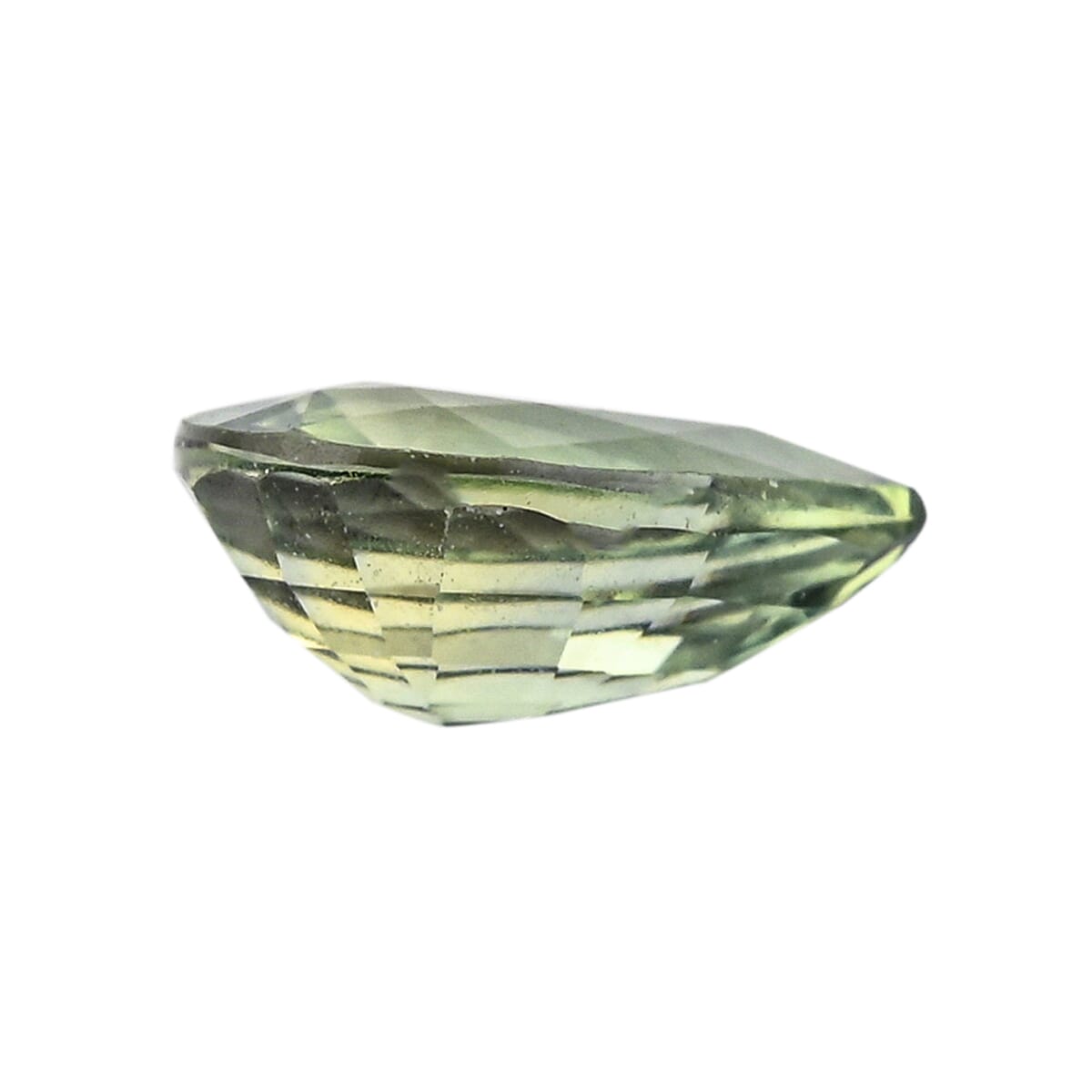AAAA Green Sapphire (Pear 7x5 mm) 0.70 ctw image number 2