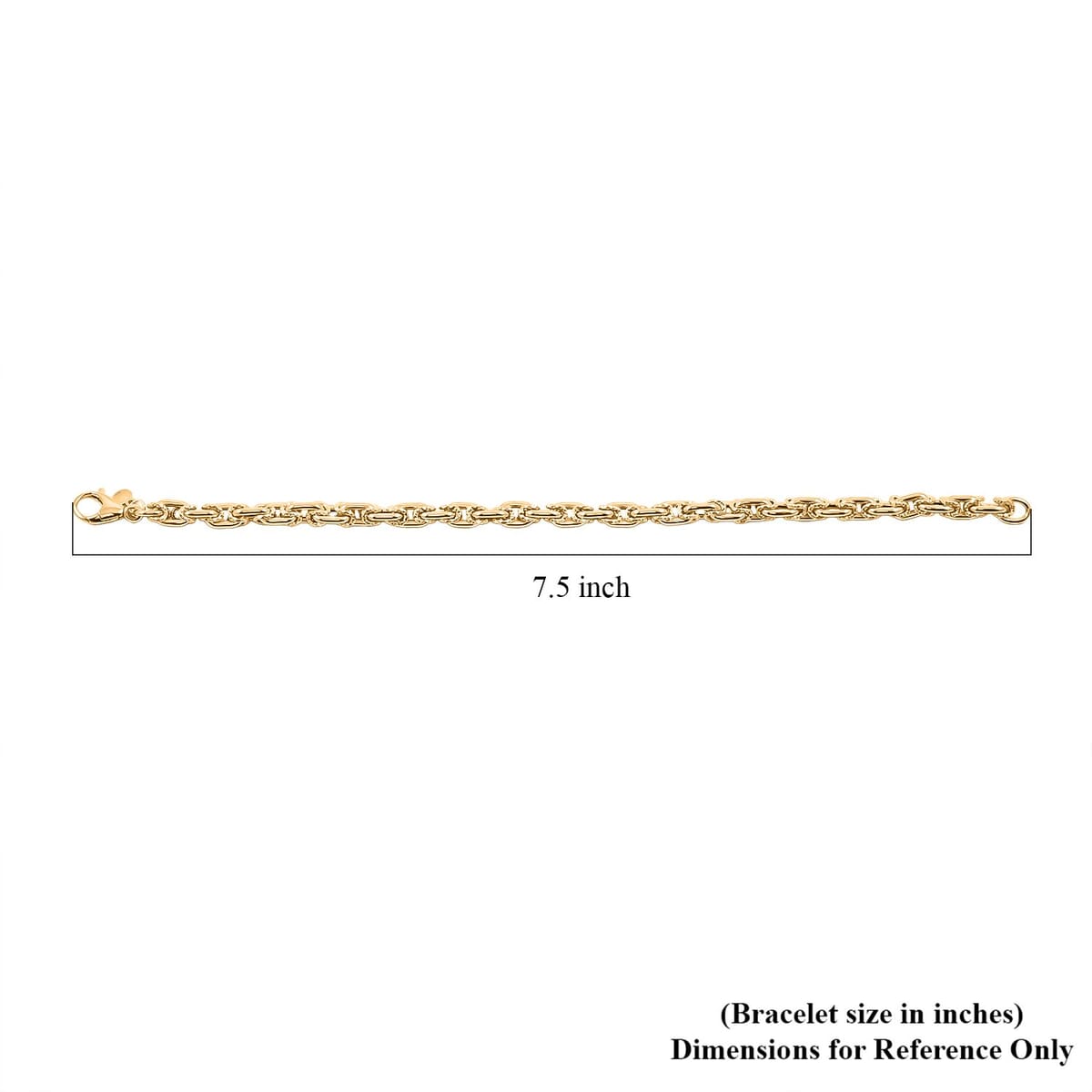 Italian 10K Yellow Gold Diamond-Cut And Polished Rolling Byzantine Bracelet (7.50 In) 4.35 Grams image number 5