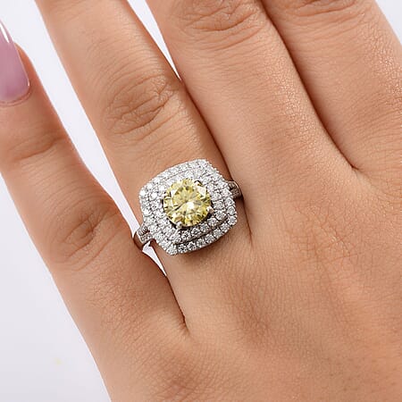 Yellow Moissanite / 10 - Product card gallery slide 3 (10178084241721)