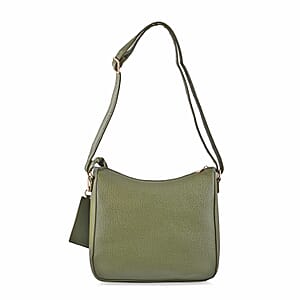 Faux Leather Shoulder Bag