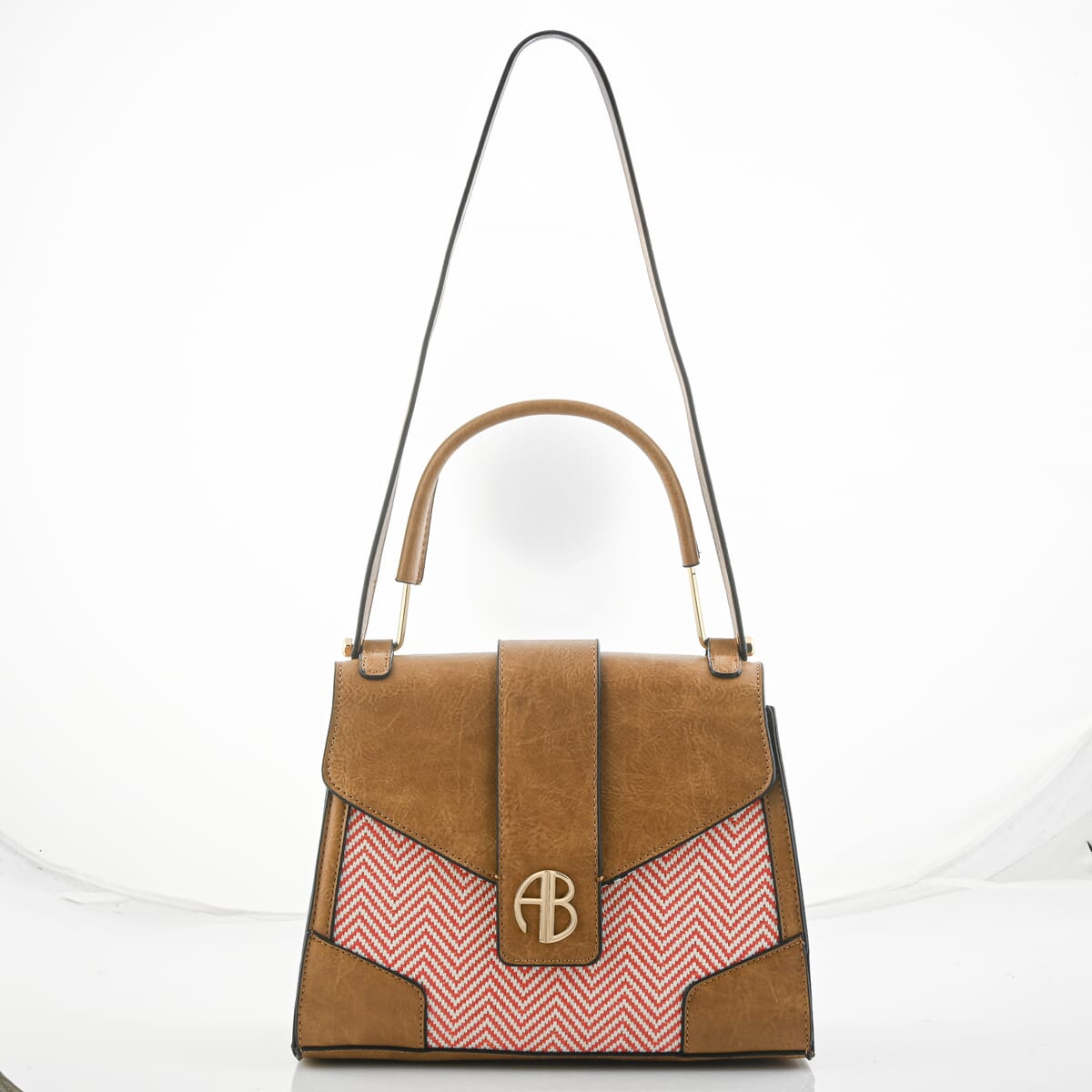 Alexis Bendel Pink Faux Leather Crossbody Bag image number 0