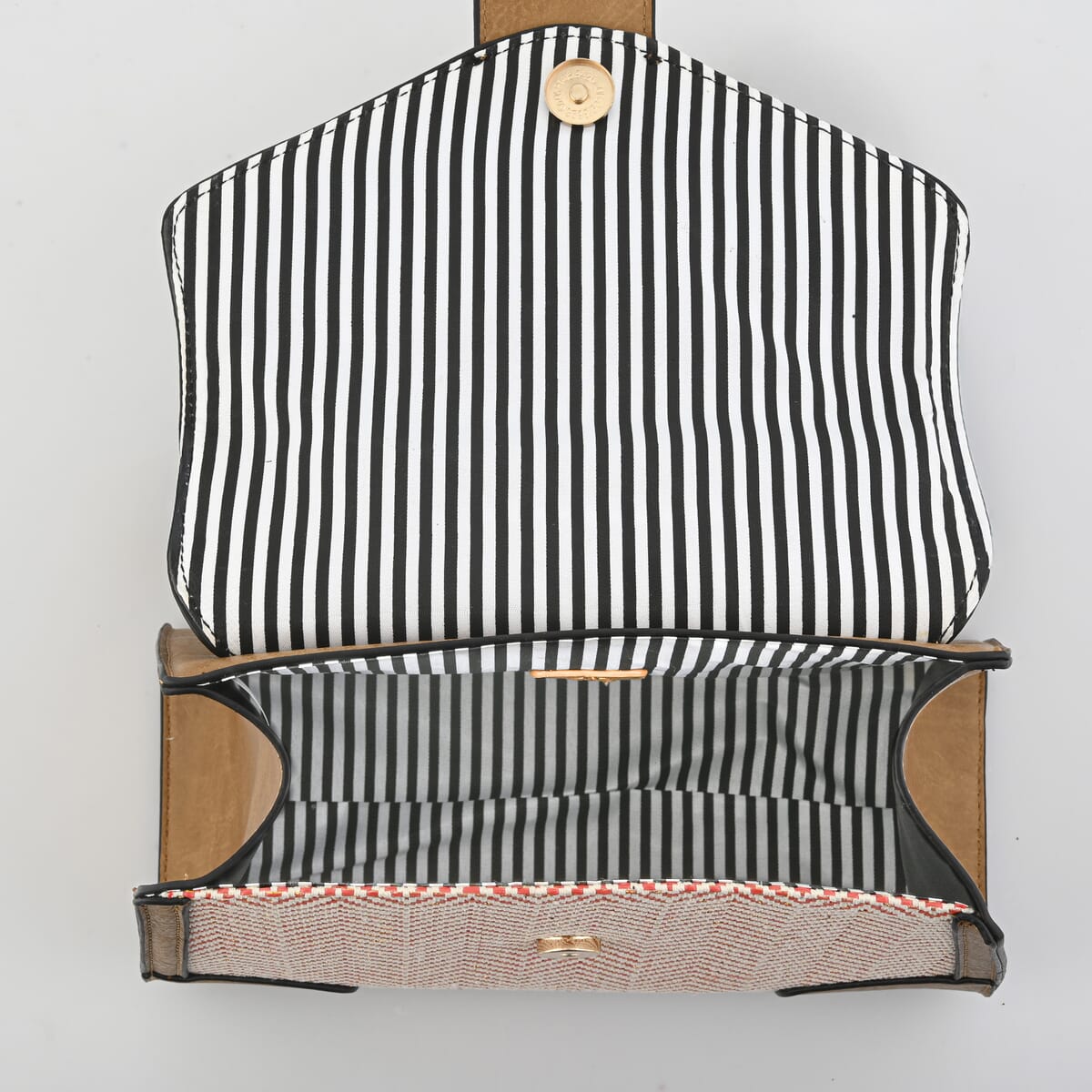 Alexis Bendel Pink Faux Leather Crossbody Bag image number 6