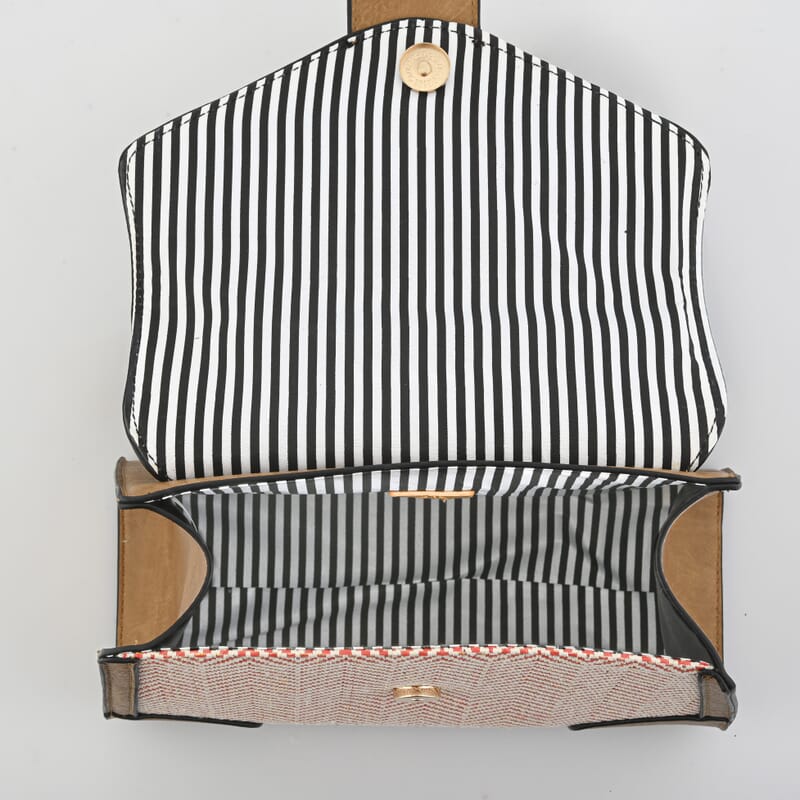 Alexis Bendel Pink Faux Leather Crossbody Bag