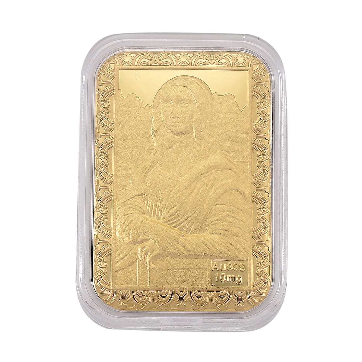 Doorbuster 24K Golden Muse-The Mona Lisa Edition Emboss Sheet 31x45.5mm 10mg image number 0