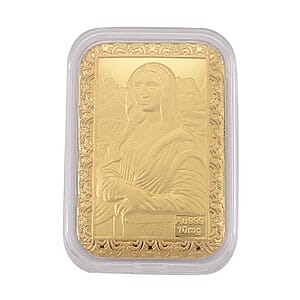 Doorbuster 24K Golden Muse-The Mona Lisa Edition Emboss Sheet 31x45.5mm 10mg