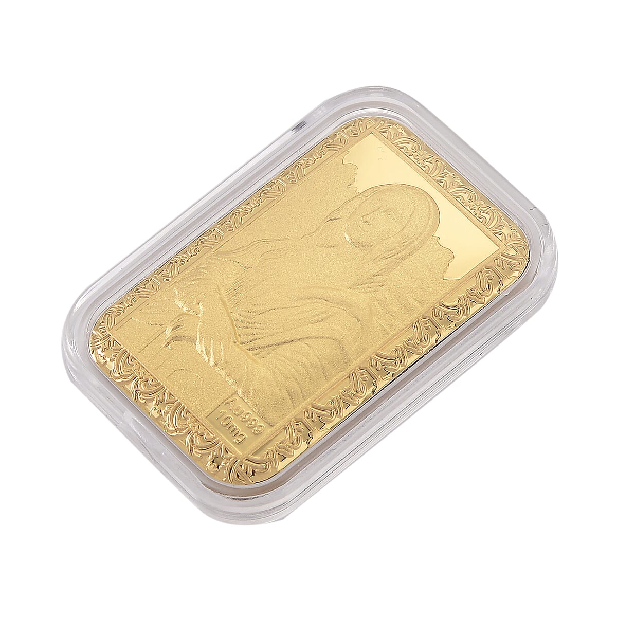 Doorbuster 24K Golden Muse-The Mona Lisa Edition Emboss Sheet 31x45.5mm 10mg image number 2