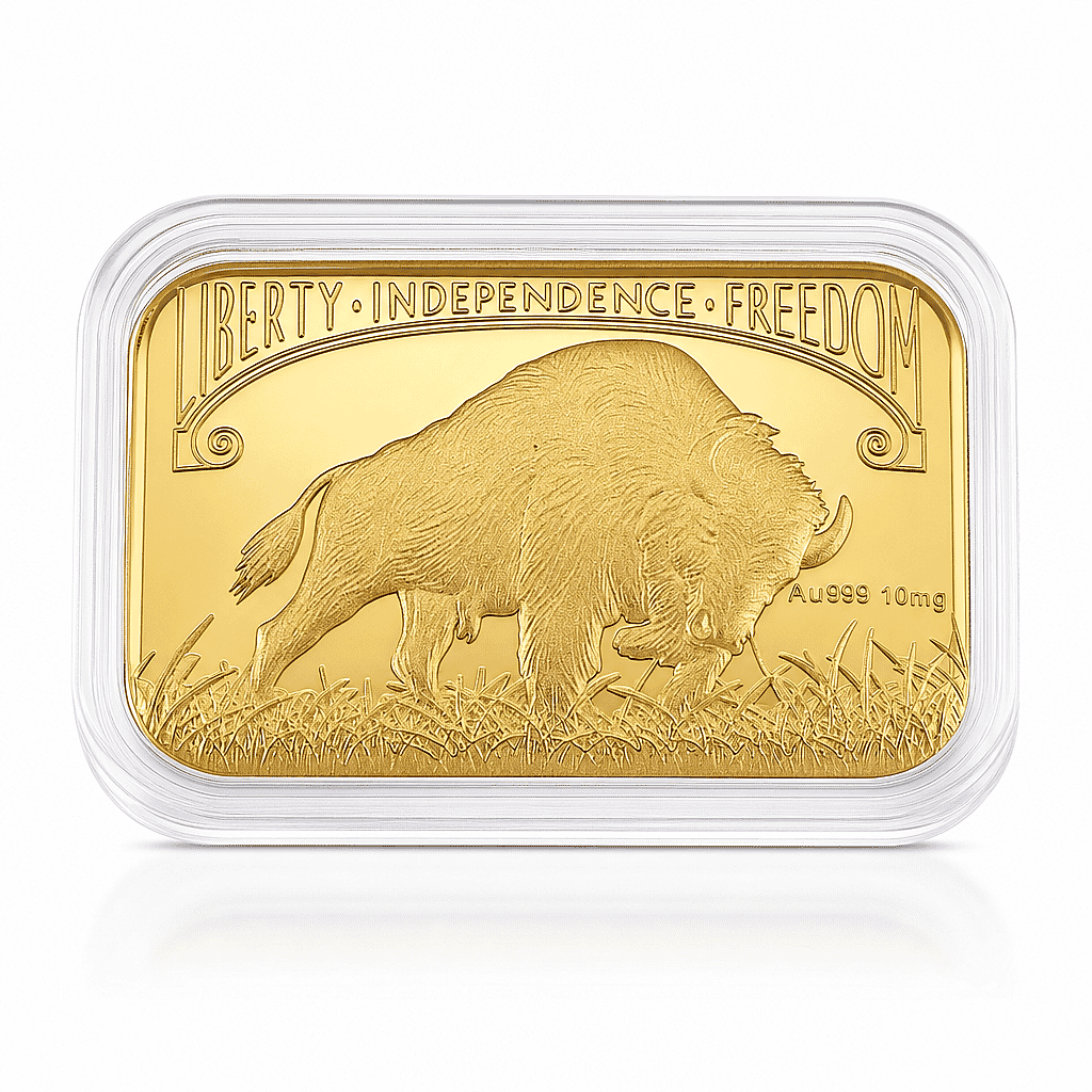 Bison 24k Gold Embossed Sheet 10mg