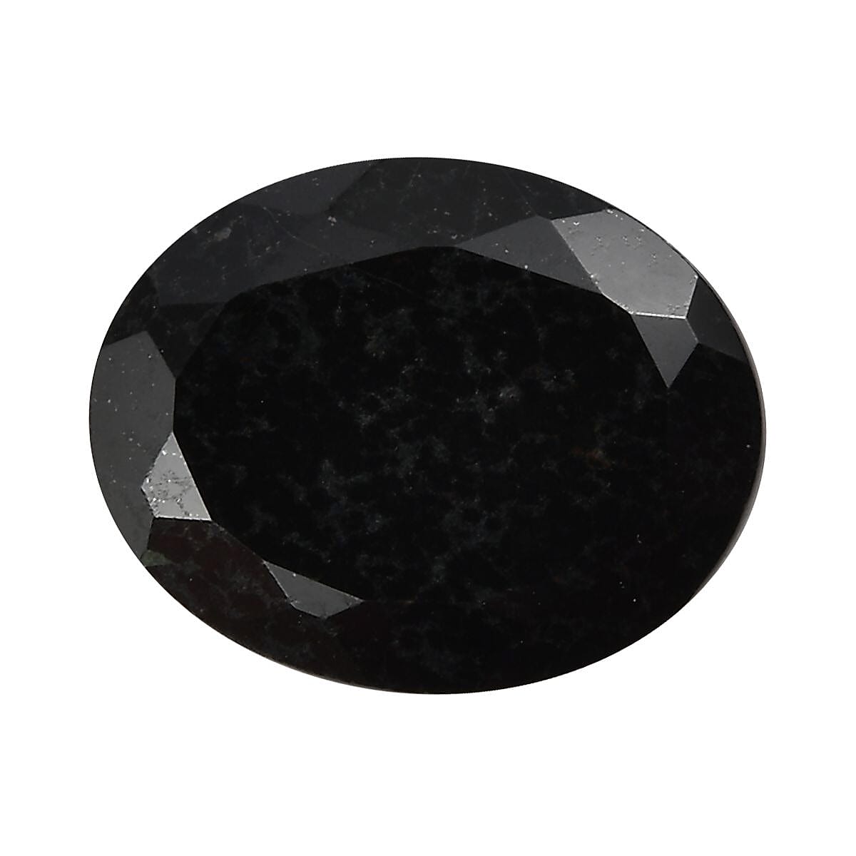 Black Tourmaline (Ovl 10x8 mm) 2.10 ctw Loose Gemstone image number 0