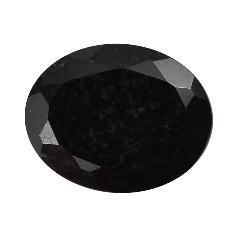 Black Tourmaline (Ovl 10x8 mm) 2.10 ctw Loose Gemstone