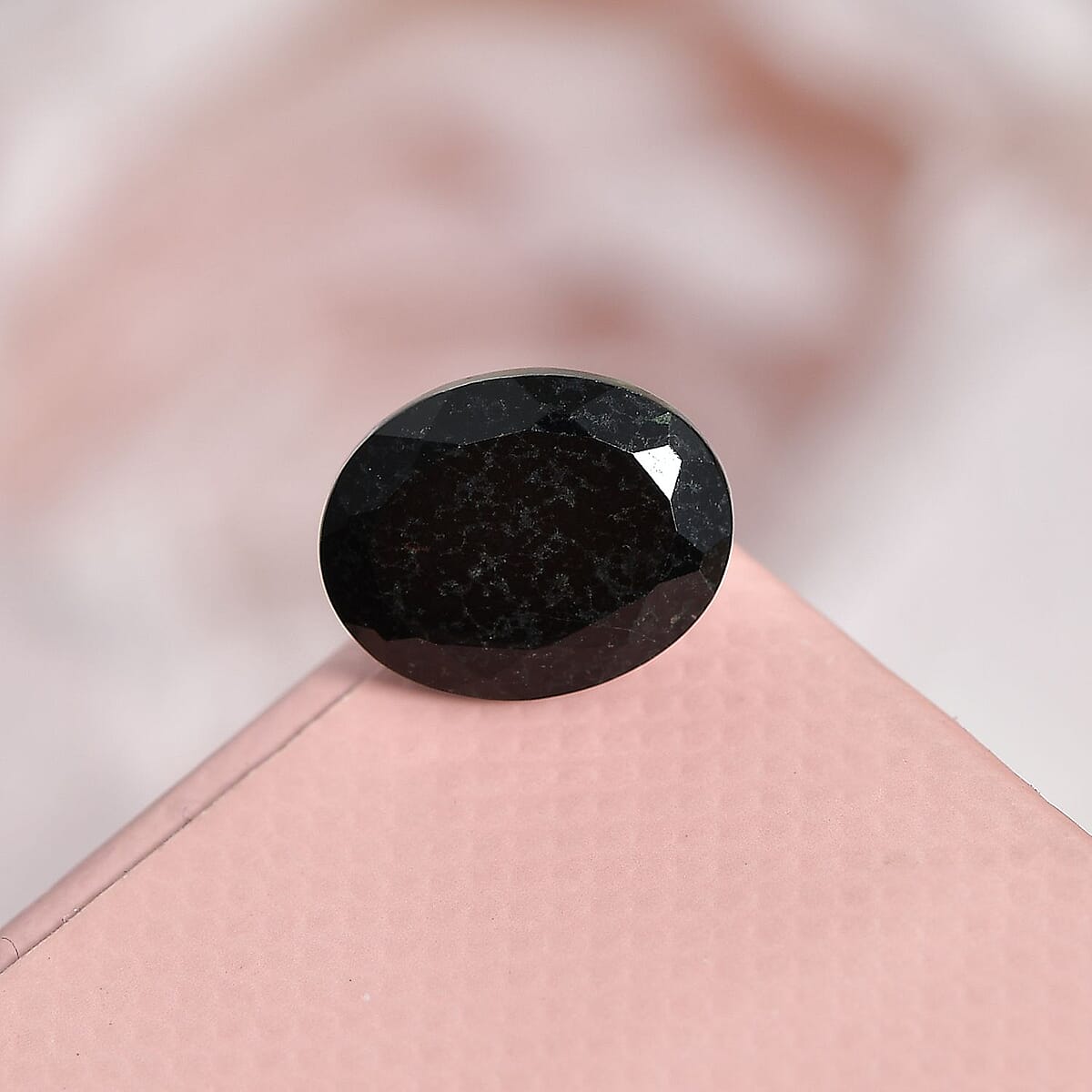 Black Tourmaline (Ovl 10x8 mm) 2.10 ctw Loose Gemstone image number 1