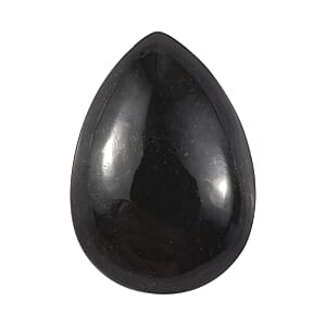 Black Tourmaline (Pear 10x7 mm) 1.66 ctw Loose Gemstone
