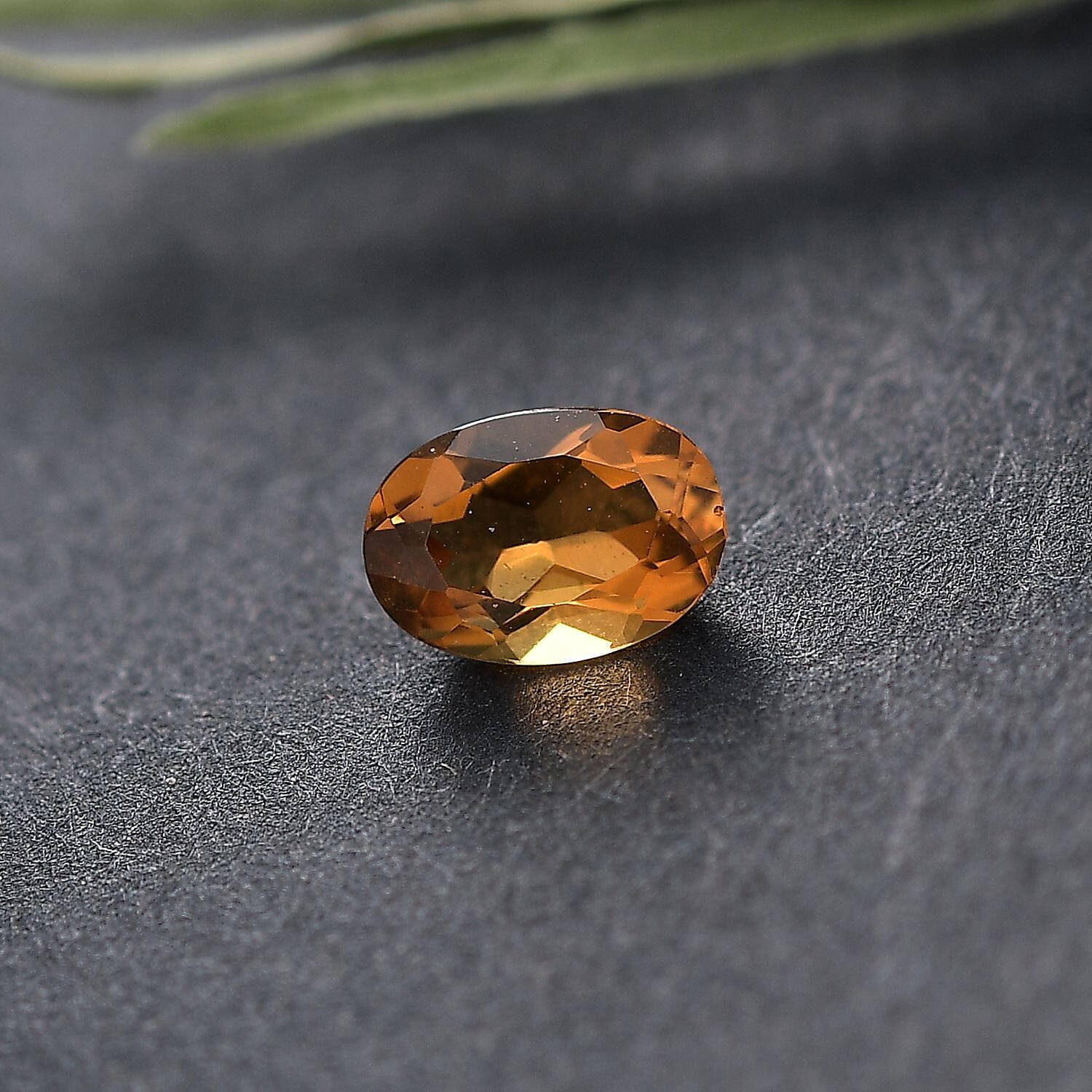 AA Santa Ana Madeira Citrine (Ovl 6x4 mm) 0.40 ctw Loose Gemstone