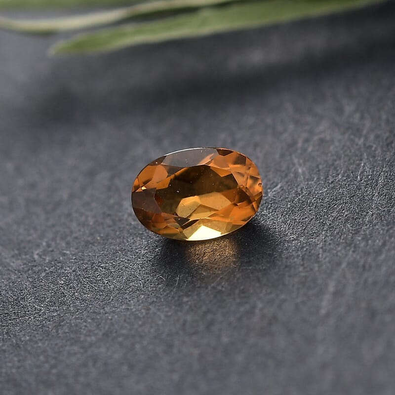 AA Santa Ana Madeira Citrine (Ovl 6x4 mm) 0.40 ctw Loose Gemstone