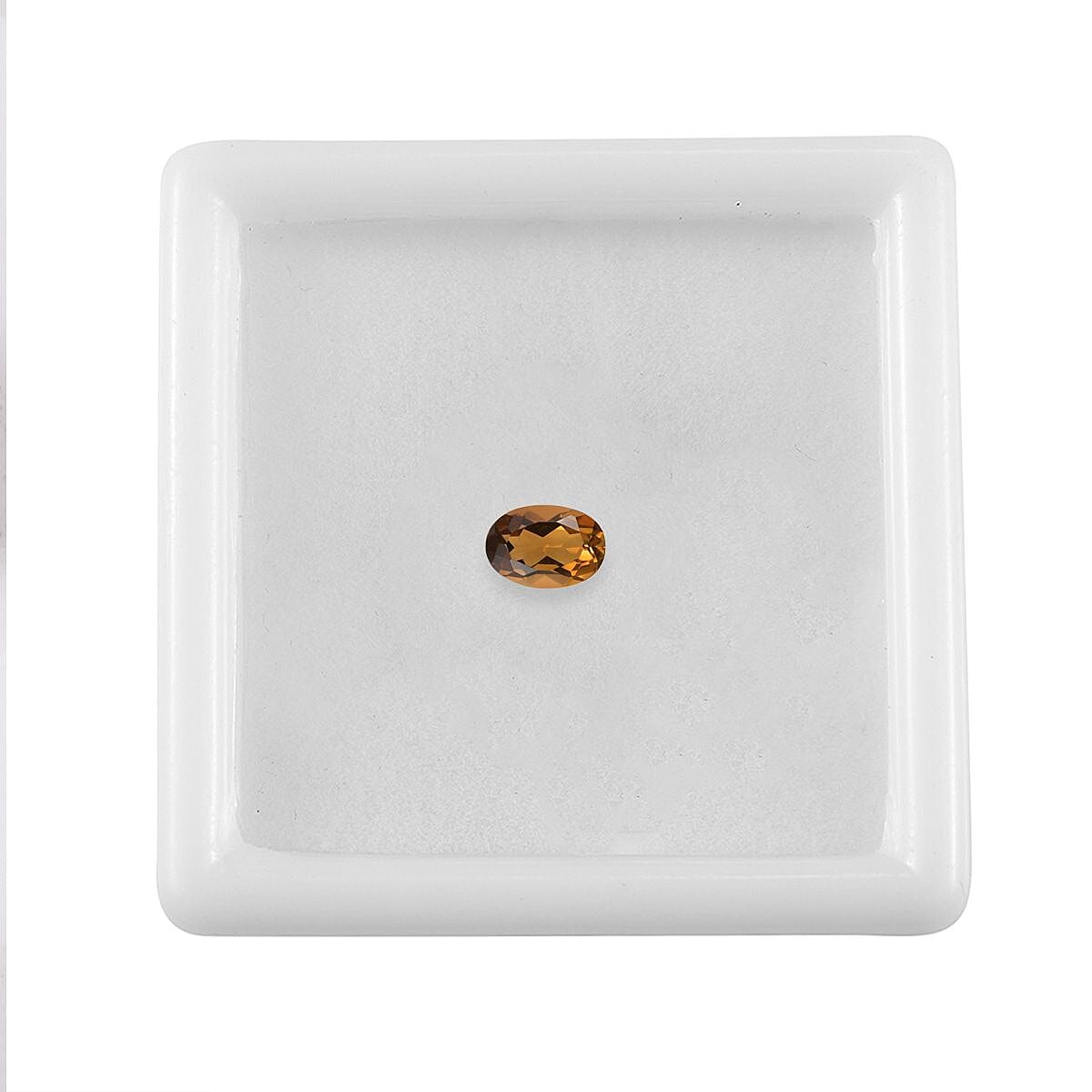 AA Santa Ana Madeira Citrine (Ovl 6x4 mm) 0.40 ctw Loose Gemstone
